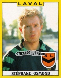 Sticker Stephane Osmond - FOOT 1988-1989 n. 88 - Panini