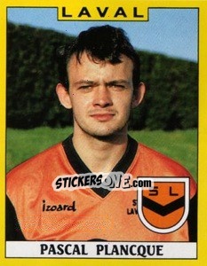 Sticker Pascal Plancque - FOOT 1988-1989 - Panini