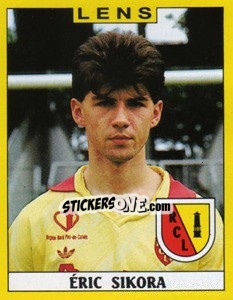 Sticker Eric Sikora - FOOT 1988-1989 - Panini