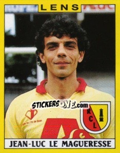 Sticker Jean-Luc Le Magueresse - FOOT 1988-1989 n. 95 - Panini