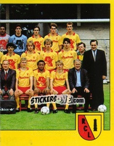 Sticker Equipe - FOOT 1988-1989 - Panini