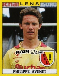 Sticker Philippe Avenet - FOOT 1988-1989 - Panini