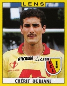 Cromo Cherif Oudjani - FOOT 1988-1989 - Panini