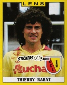 Sticker Thierry Rabat - FOOT 1988-1989 n. 108 - Panini