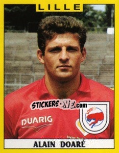 Sticker Alain Doare - FOOT 1988-1989 - Panini