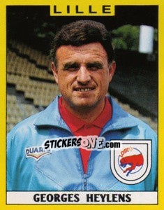 Sticker Georges Heylens - FOOT 1988-1989 - Panini