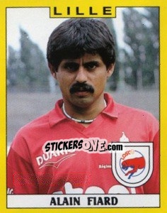 Sticker Alain Fiard - FOOT 1988-1989 n. 119 - Panini