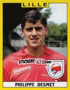 Sticker Philippe Desmet - FOOT 1988-1989 - Panini