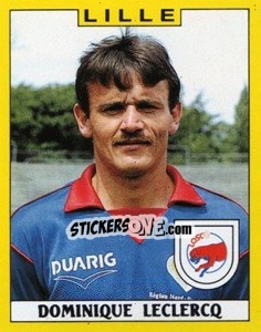 Figurina Dominique Leclercq - FOOT 1988-1989 n. 124 - Panini