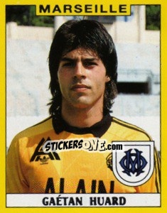 Sticker Gaetan Huard - FOOT 1988-1989 n. 128 - Panini