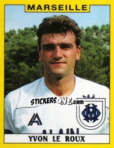 Sticker Yvon le Roux - FOOT 1988-1989 - Panini