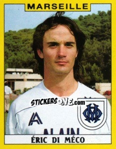 Sticker Eric Di Meco - FOOT 1988-1989 - Panini