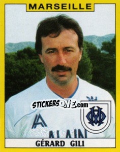 Figurina Gerard Gili - FOOT 1988-1989 n. 133 - Panini