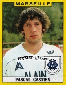 Sticker Pascal Gastien - FOOT 1988-1989 n. 137 - Panini