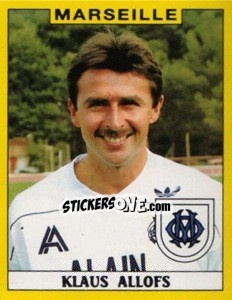 Sticker Klaus Allofs - FOOT 1988-1989 n. 141 - Panini