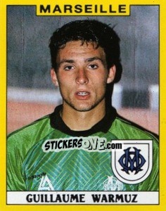 Sticker Guillaume Warmuz - FOOT 1988-1989 n. 142 - Panini