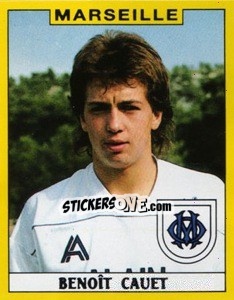 Sticker Benoit Cauet - FOOT 1988-1989 - Panini