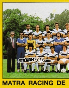 Sticker Equipe - FOOT 1988-1989 - Panini