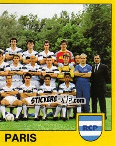 Sticker Equipe - FOOT 1988-1989 - Panini