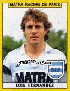 Sticker Luis Fernandez - FOOT 1988-1989 n. 155 - Panini
