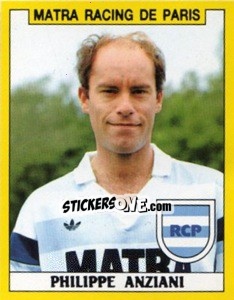 Sticker Philippe Anziani - FOOT 1988-1989 n. 157 - Panini