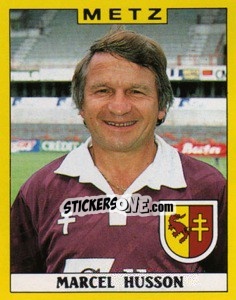 Cromo Marcel Husson - FOOT 1988-1989 - Panini