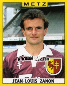 Sticker Jean-Louis Zanon - FOOT 1988-1989 n. 172 - Panini