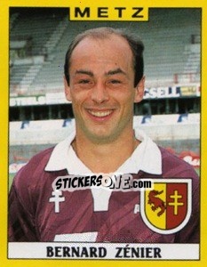 Sticker Bernard Zenier - FOOT 1988-1989 n. 174 - Panini