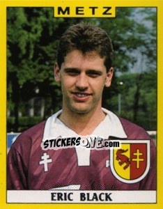 Sticker Eric Black - FOOT 1988-1989 - Panini