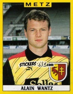 Cromo Alain Wantz - FOOT 1988-1989 n. 178 - Panini
