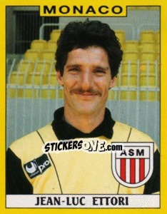 Sticker Jean-Luc Ettori - FOOT 1988-1989 - Panini