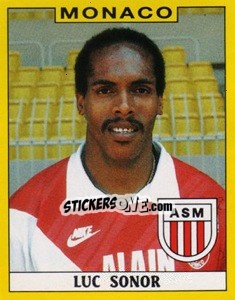 Figurina Luc Sonor - FOOT 1988-1989 - Panini