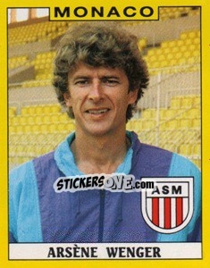 Sticker Arsene Wenger - FOOT 1988-1989 n. 187 - Panini