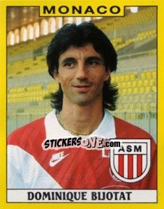 Sticker Dominique Bijotat - FOOT 1988-1989 n. 191 - Panini