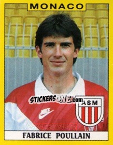 Cromo Fabrice Poullain - FOOT 1988-1989 - Panini