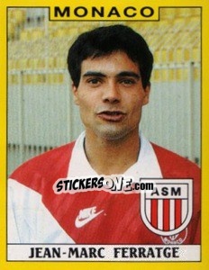 Cromo Jean-Marc Ferratge - FOOT 1988-1989 - Panini