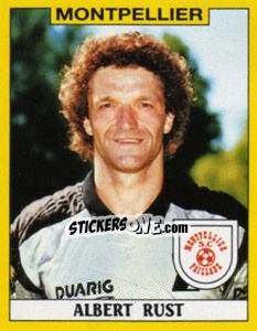 Sticker Albert Rust - FOOT 1988-1989 n. 200 - Panini
