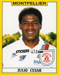 Sticker Julio Cesar - FOOT 1988-1989 n. 203 - Panini