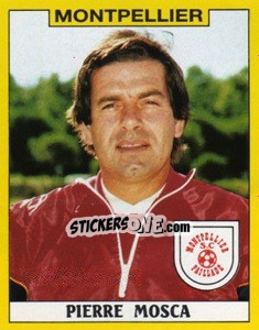 Cromo Pierre Mosca - FOOT 1988-1989 - Panini