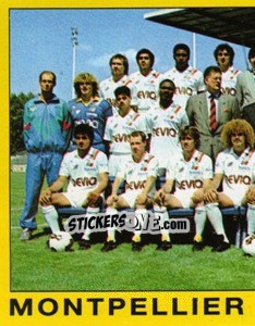 Figurina Equipe - FOOT 1988-1989 - Panini