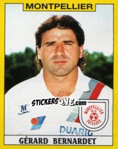 Cromo Gerard Bernardet - FOOT 1988-1989 n. 209 - Panini