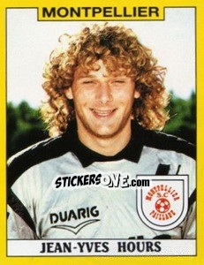 Figurina Jean-Yves Hours - FOOT 1988-1989 n. 214 - Panini