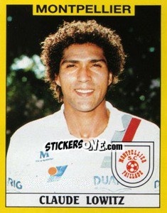 Sticker Claude Lowitz - FOOT 1988-1989 n. 215 - Panini