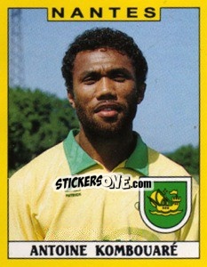 Sticker Antoine Kombouare - FOOT 1988-1989 n. 220 - Panini