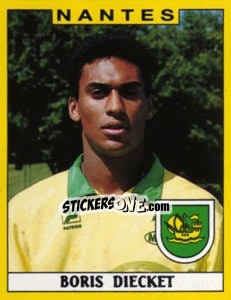 Sticker Boris Diecket - FOOT 1988-1989 n. 222 - Panini