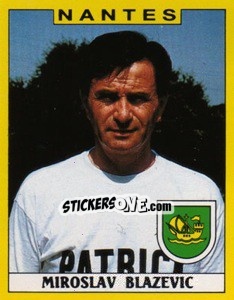 Sticker Miroslav Blazevic - FOOT 1988-1989 - Panini