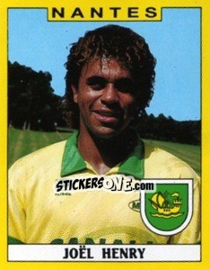 Figurina Joel Henry - FOOT 1988-1989 n. 229 - Panini