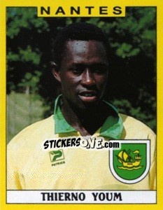 Cromo Thierno Youm - FOOT 1988-1989 - Panini