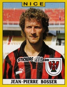 Sticker Jean-Pierre Bosser - FOOT 1988-1989 n. 237 - Panini