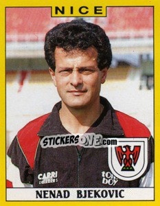 Figurina Nenad Bjekovic - FOOT 1988-1989 - Panini